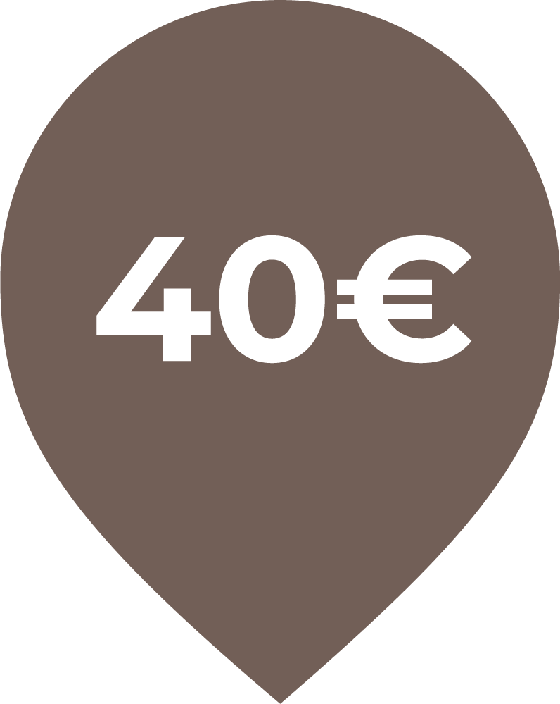Preisbadge 40 Euro